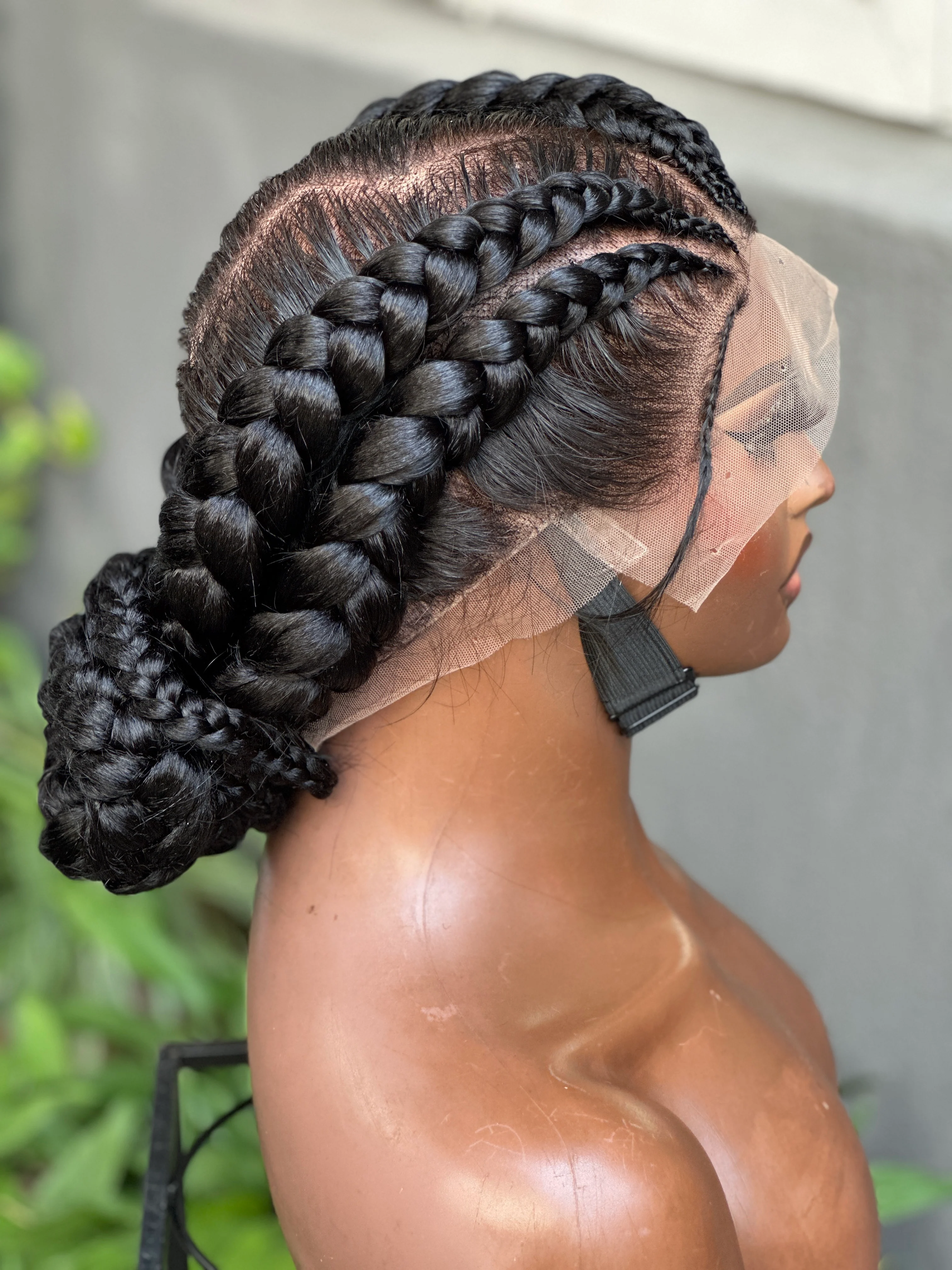 Jodie unit - stitch braids cornrow wig - Mose Wig