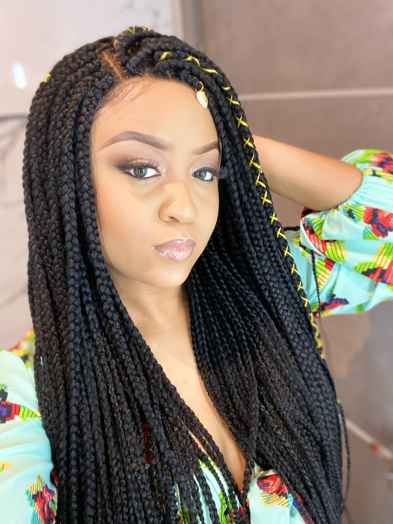 Box braids Wig - Mose Wig