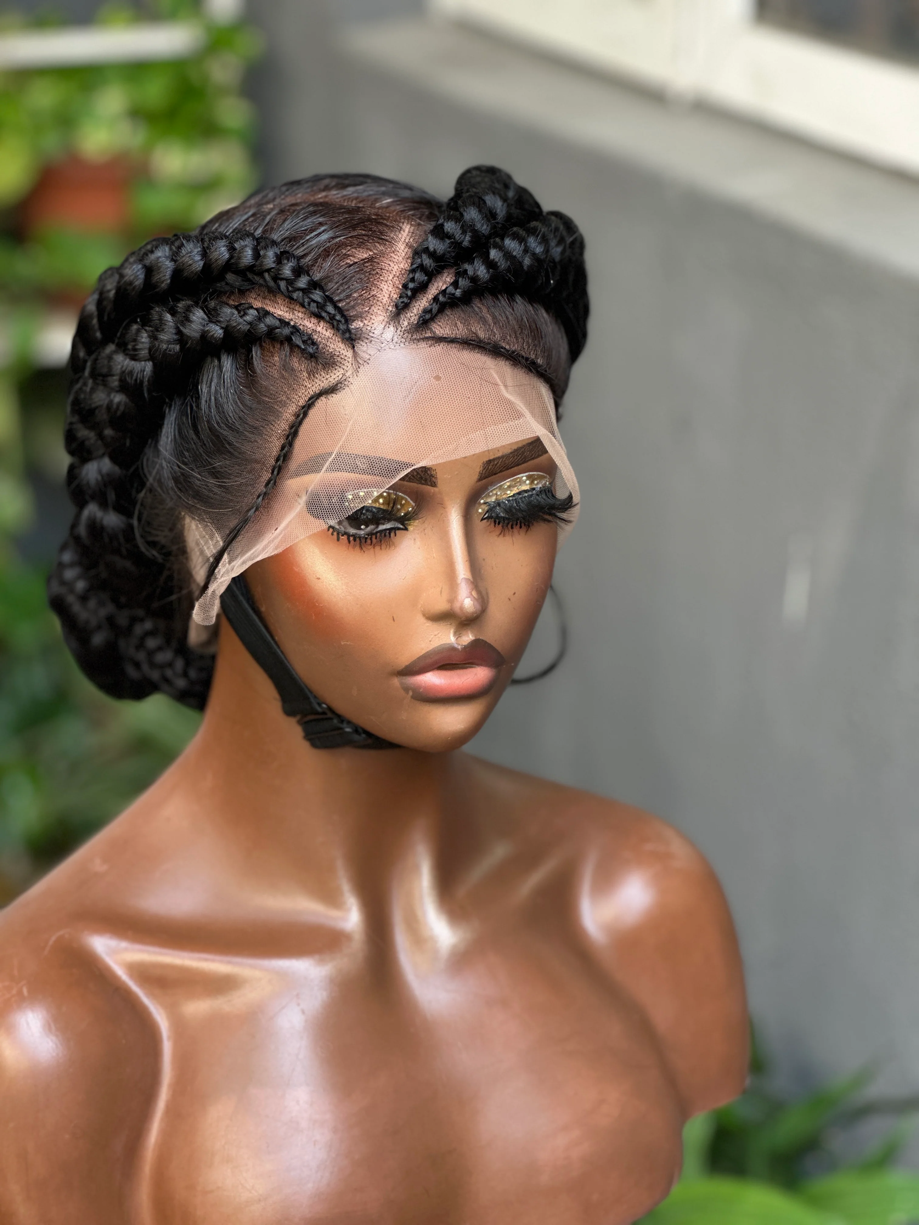 Jodie unit - stitch braids cornrow wig - Mose Wig