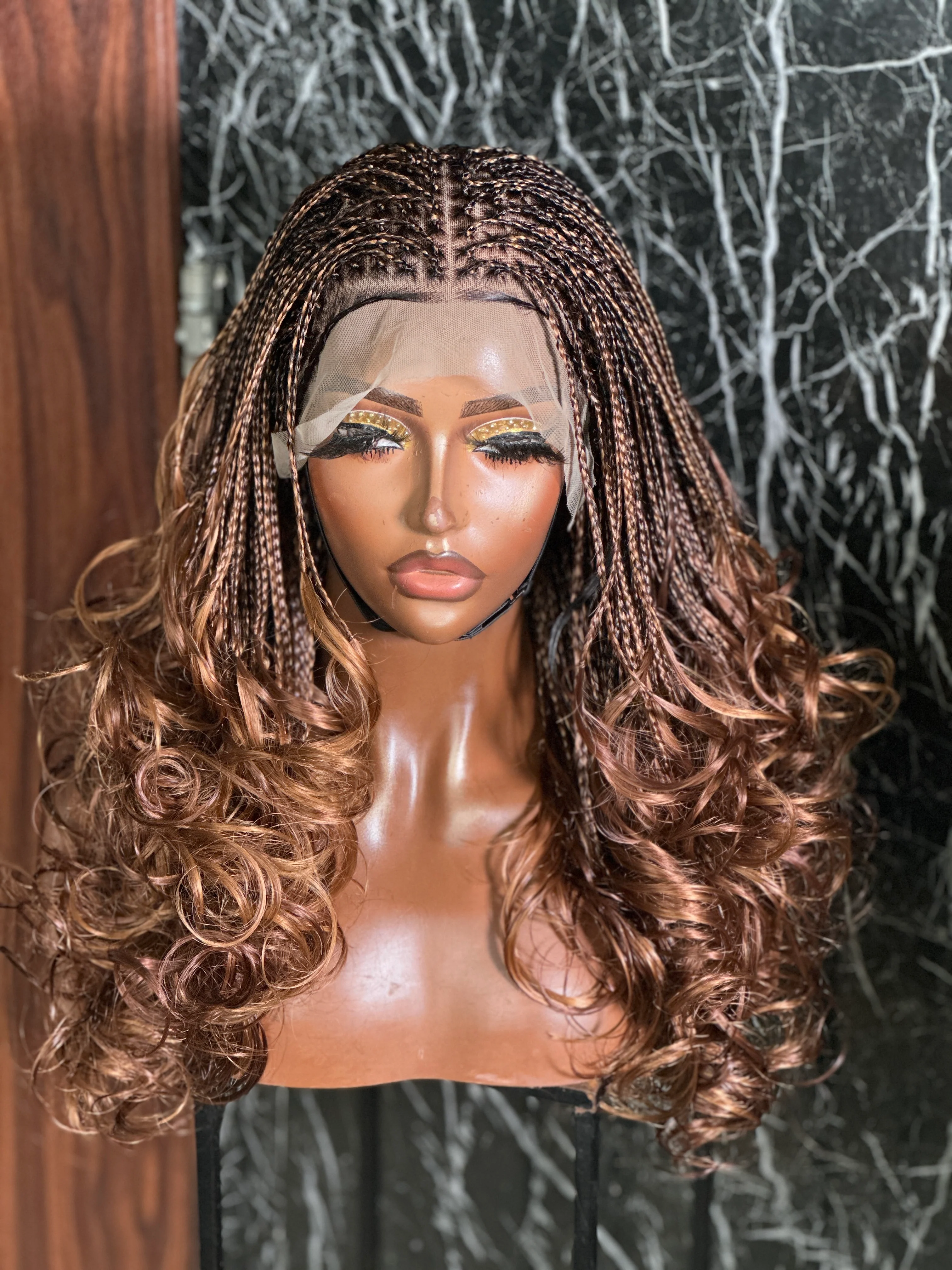 Sisi Wavy petite- Knotless Braids unit - Mose Wig