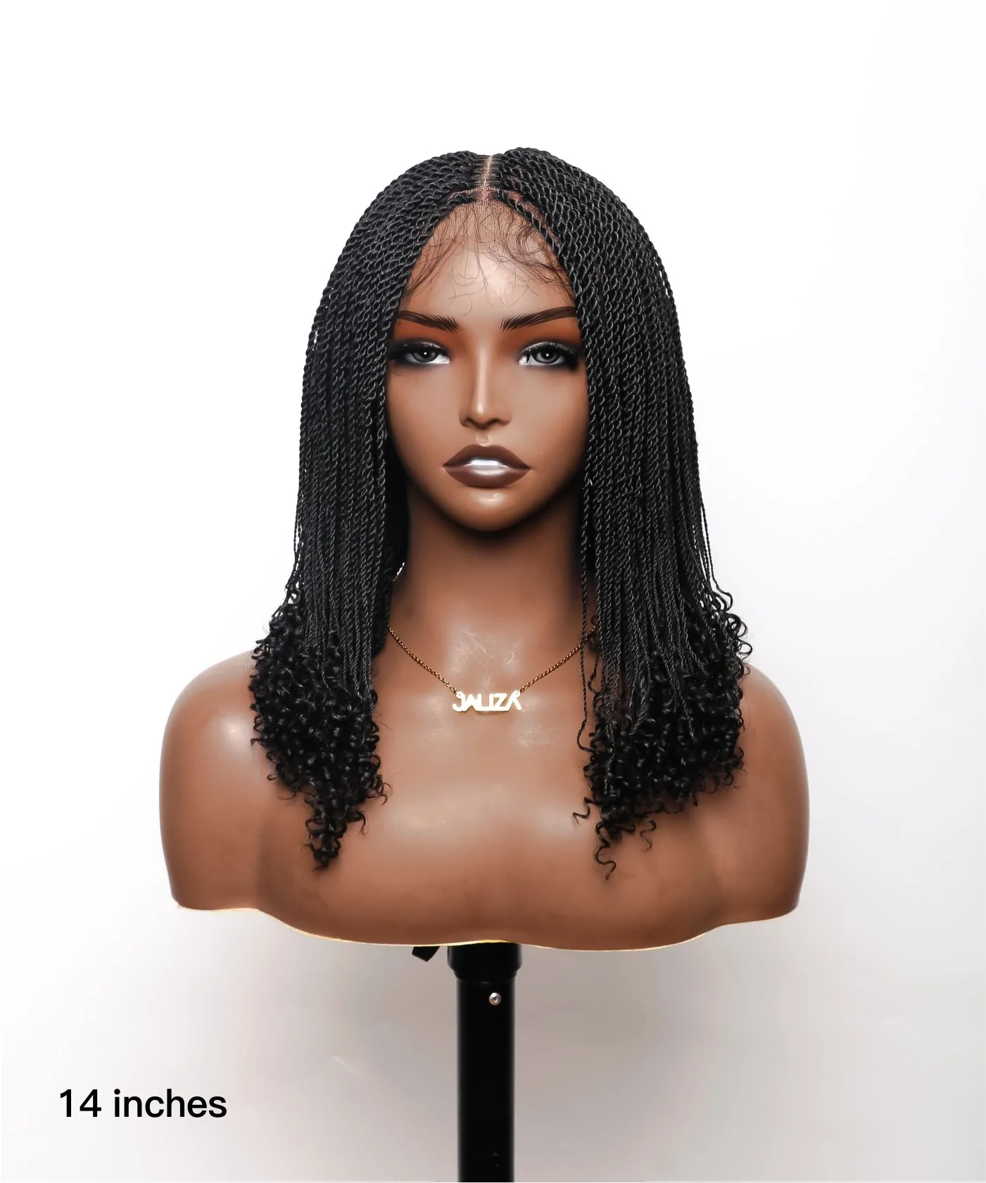Senegalese Mini Twist Braided Wig 14