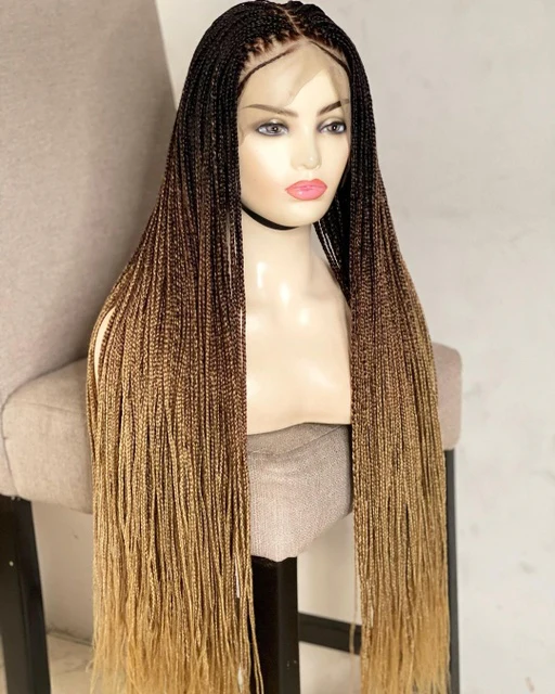 Ombre knotless braids - Mose Wig