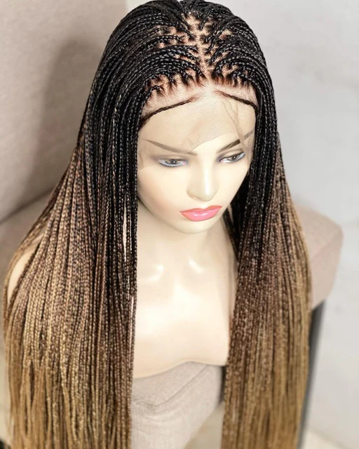 Ombre knotless braids - Mose Wig