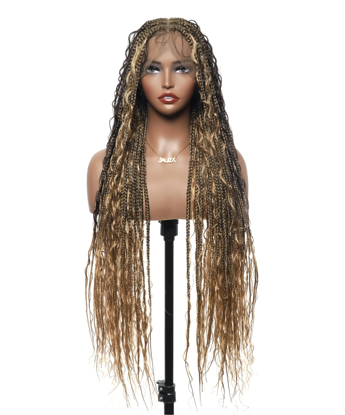 Knotless Tangleless Boho Box Braided Wig 36