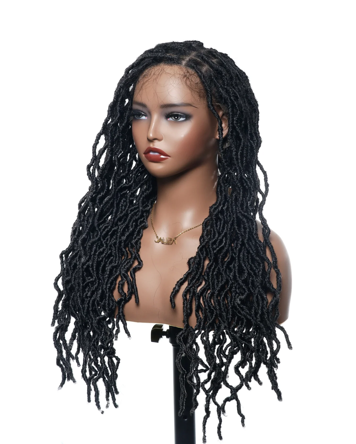 Salon-Level Knotless Locs HD Full Lace 24