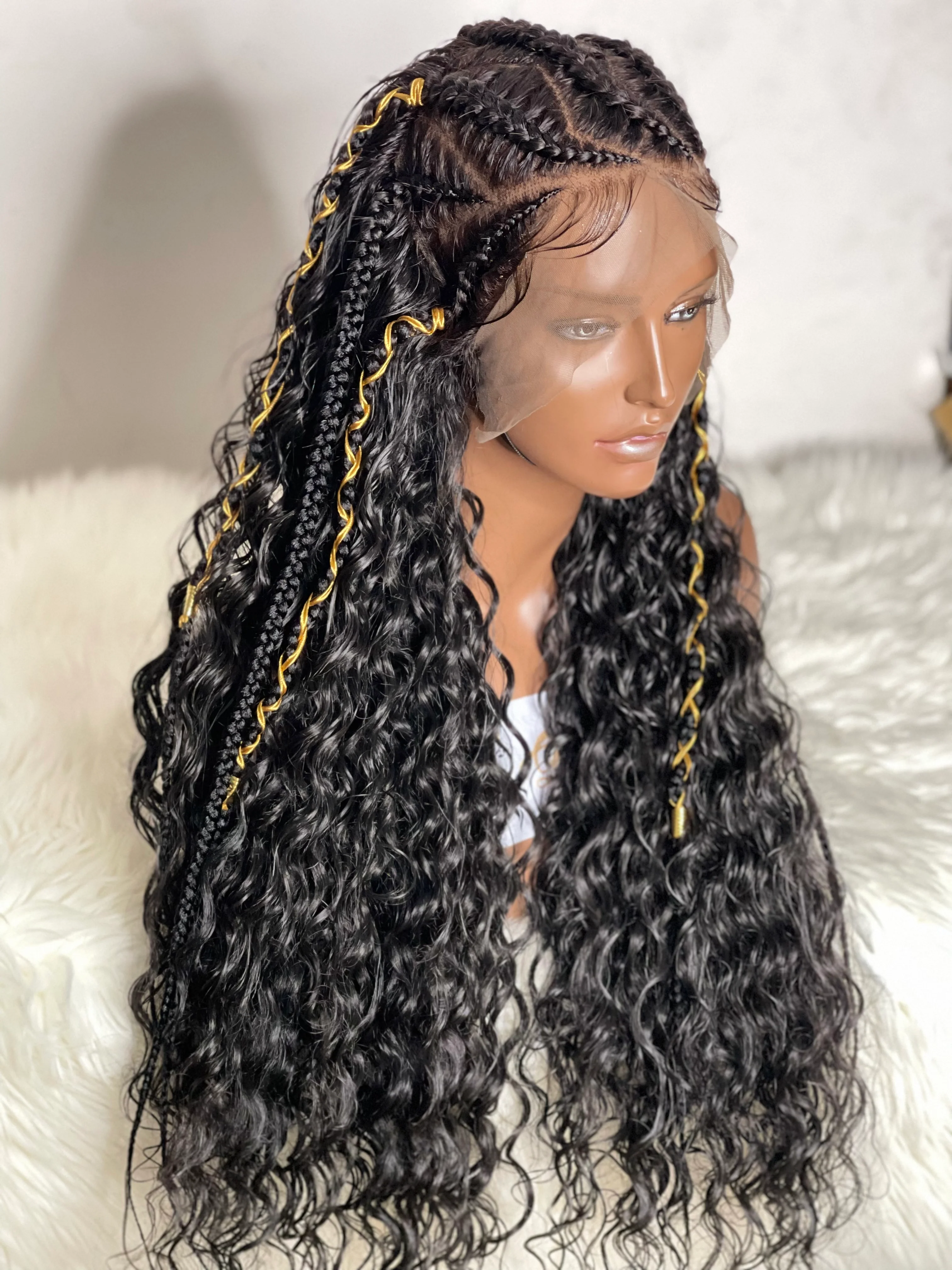 Ella Cornrow Unit - Braided Wig - Mose Wig