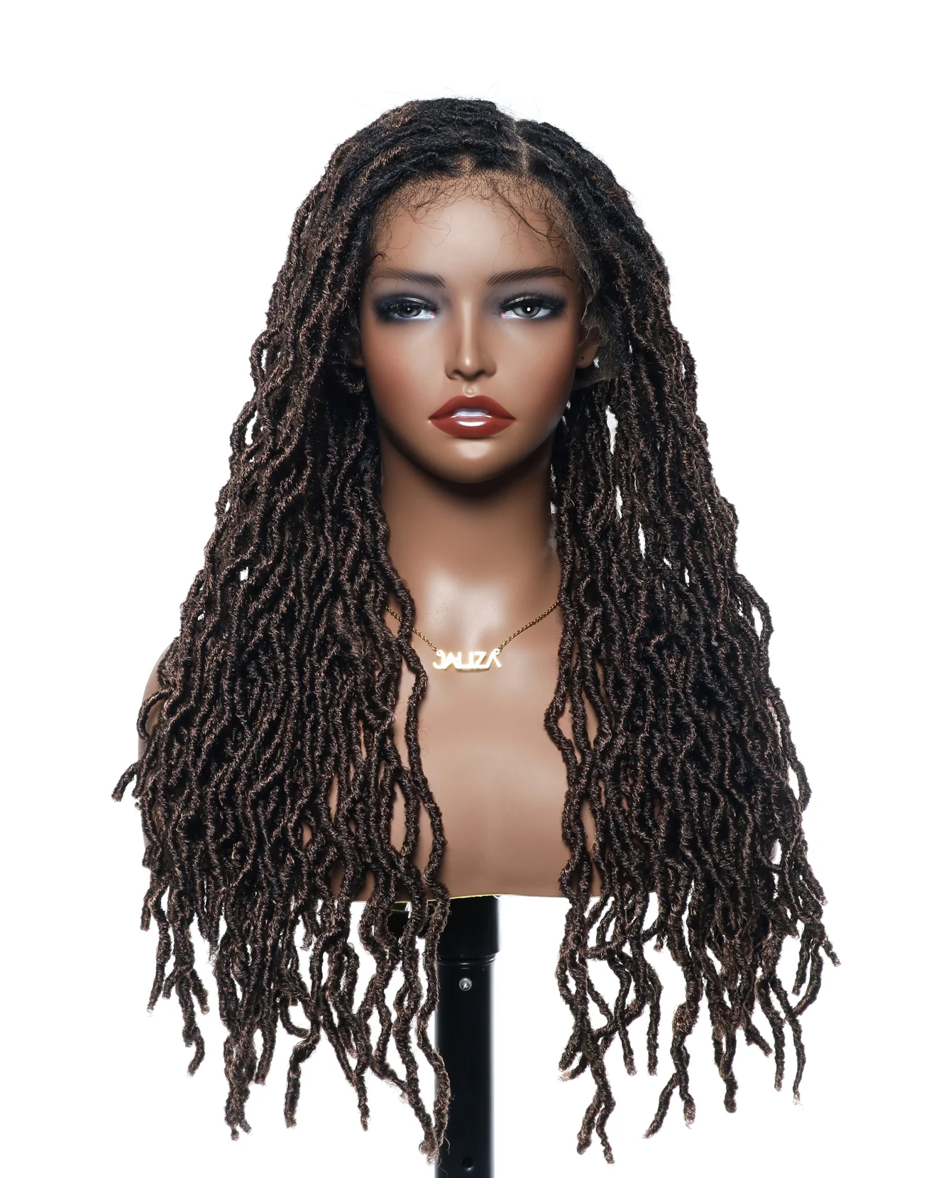 Salon-Level Knotless Locs HD Full Lace 24
