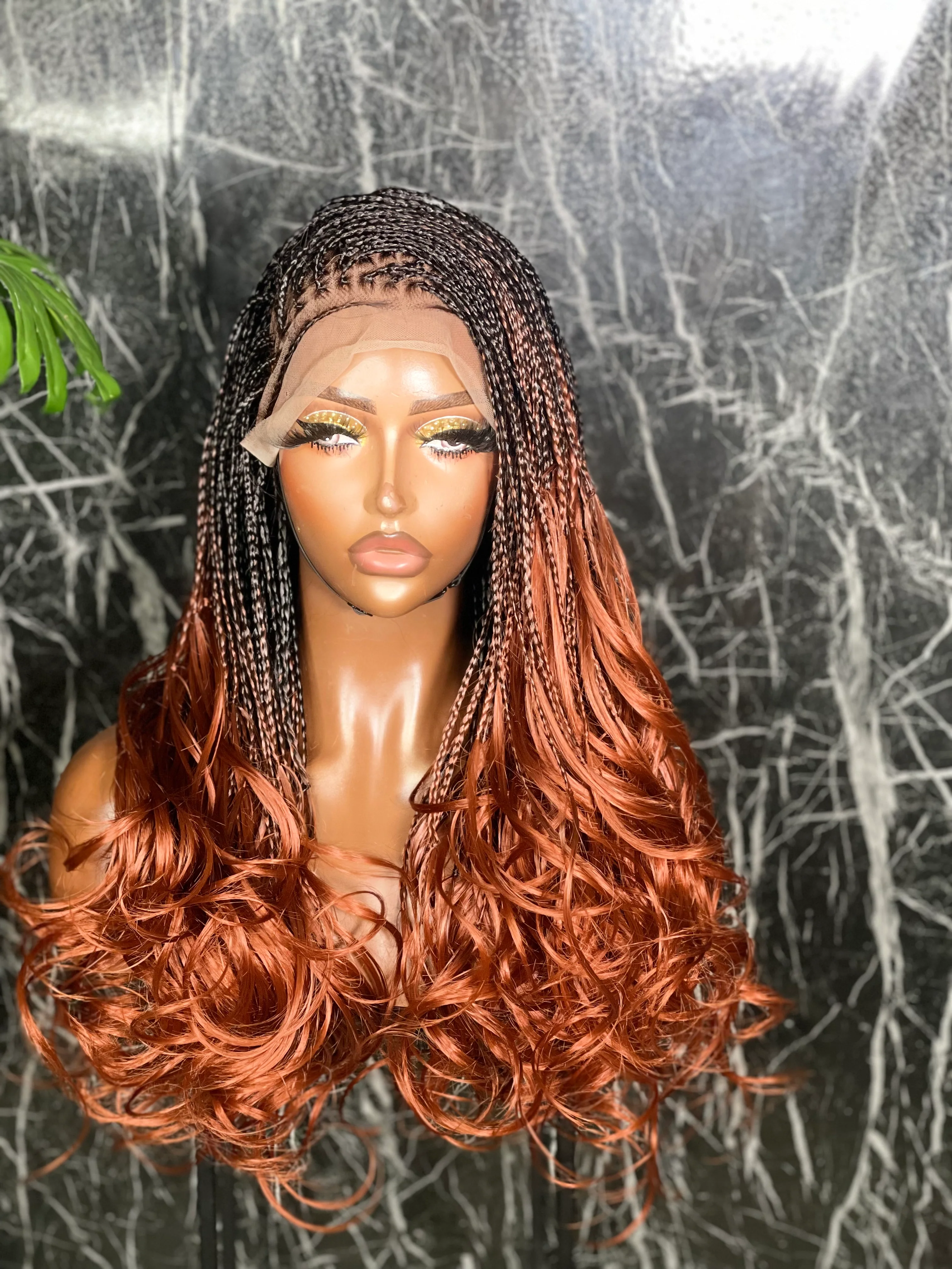 Sisi Wavy petite- Knotless Braids unit - Mose Wig