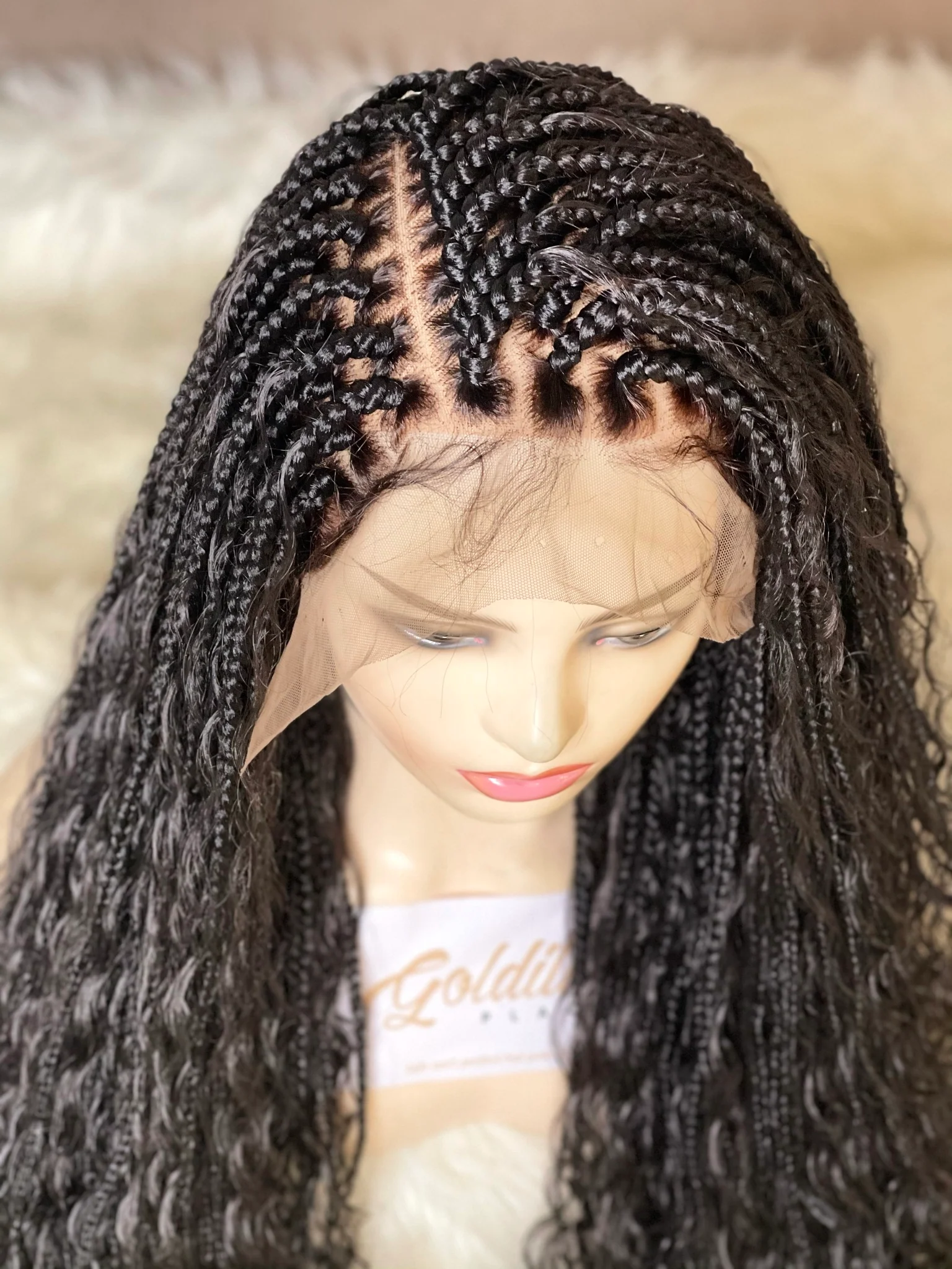 Goddess unit - Knotless Braid Wig - Mose Wig