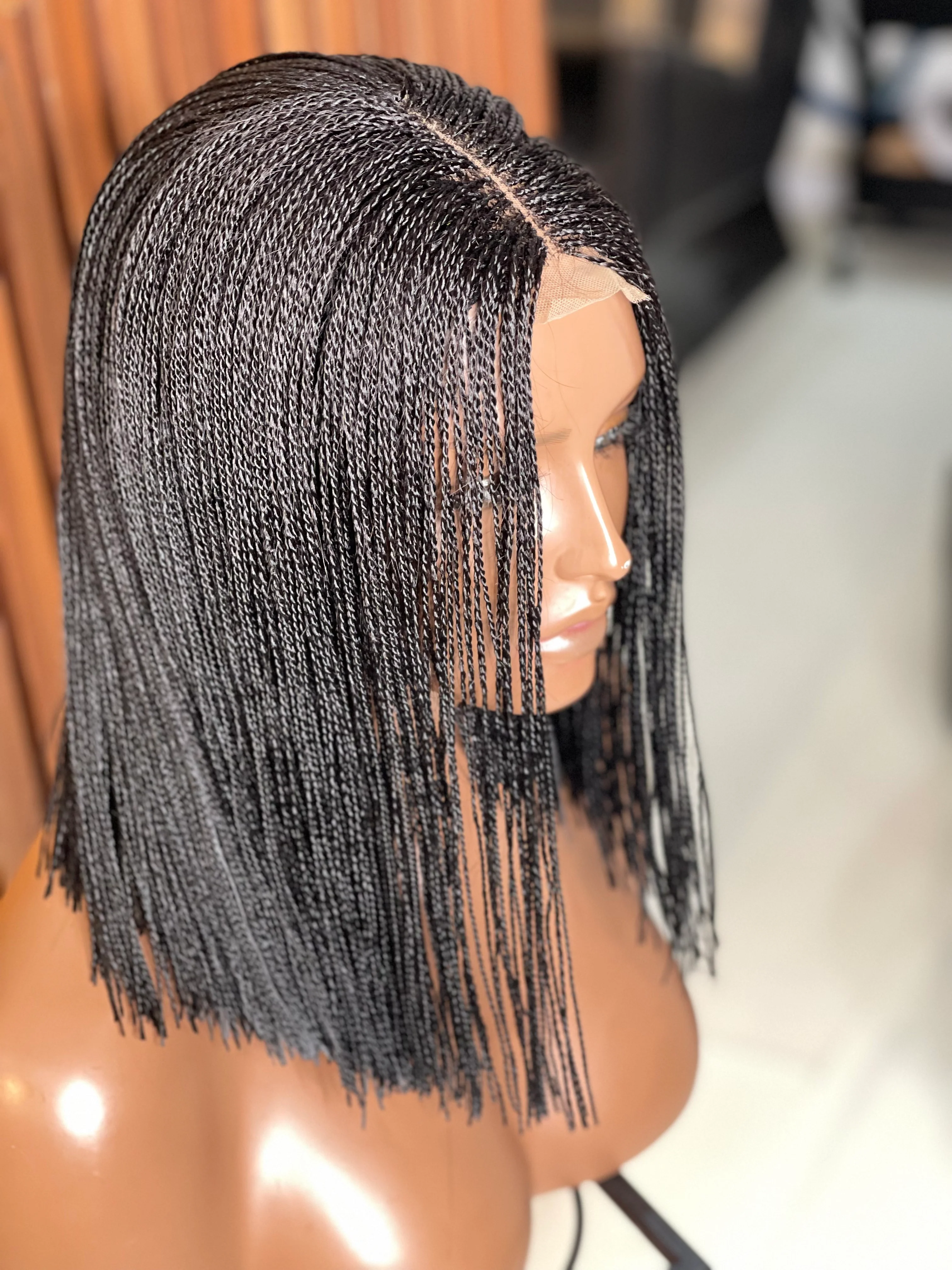 Micro twist bob - Braided Wig - Mose Wig