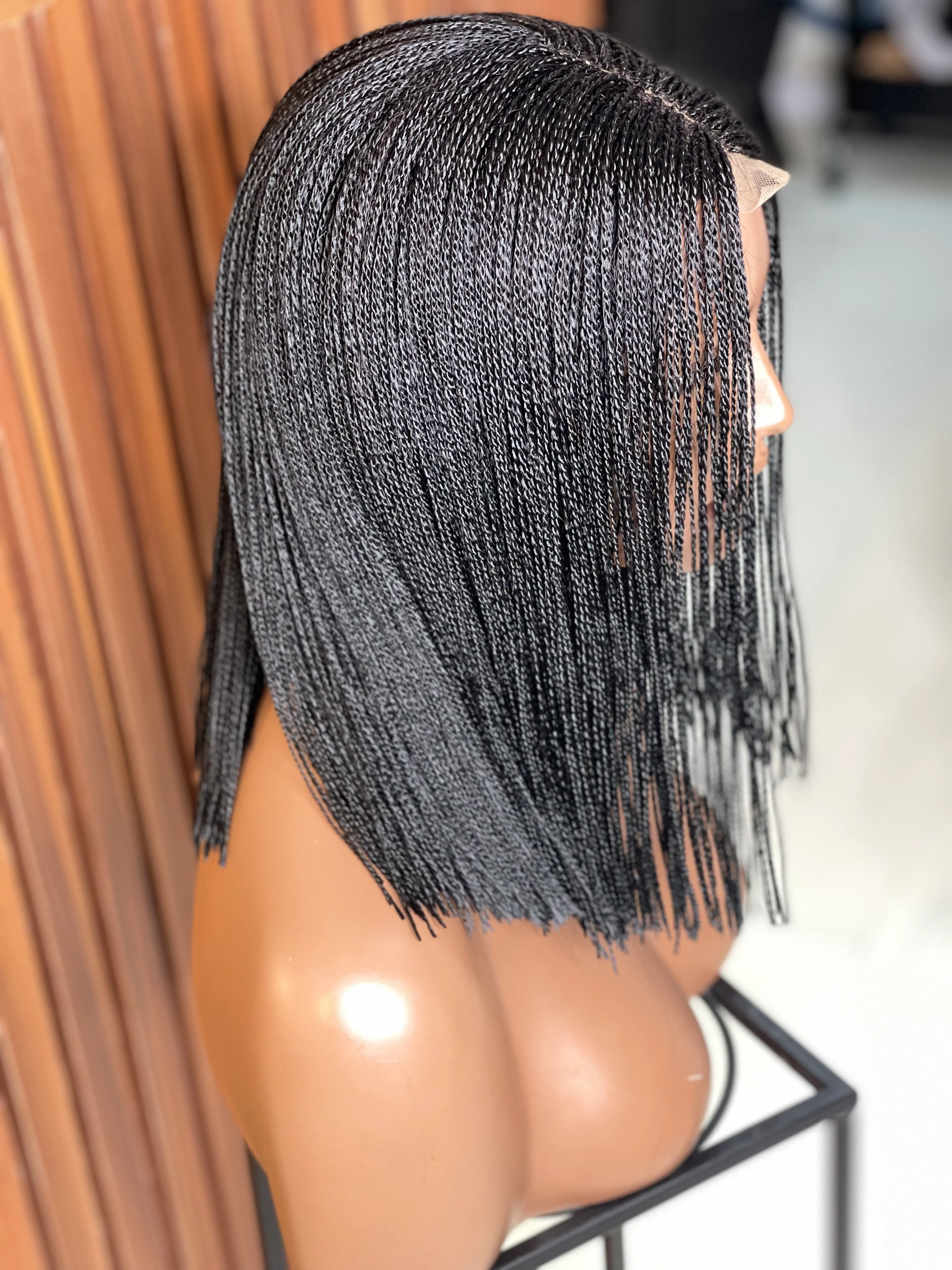 Micro twist bob - Braided Wig - Mose Wig