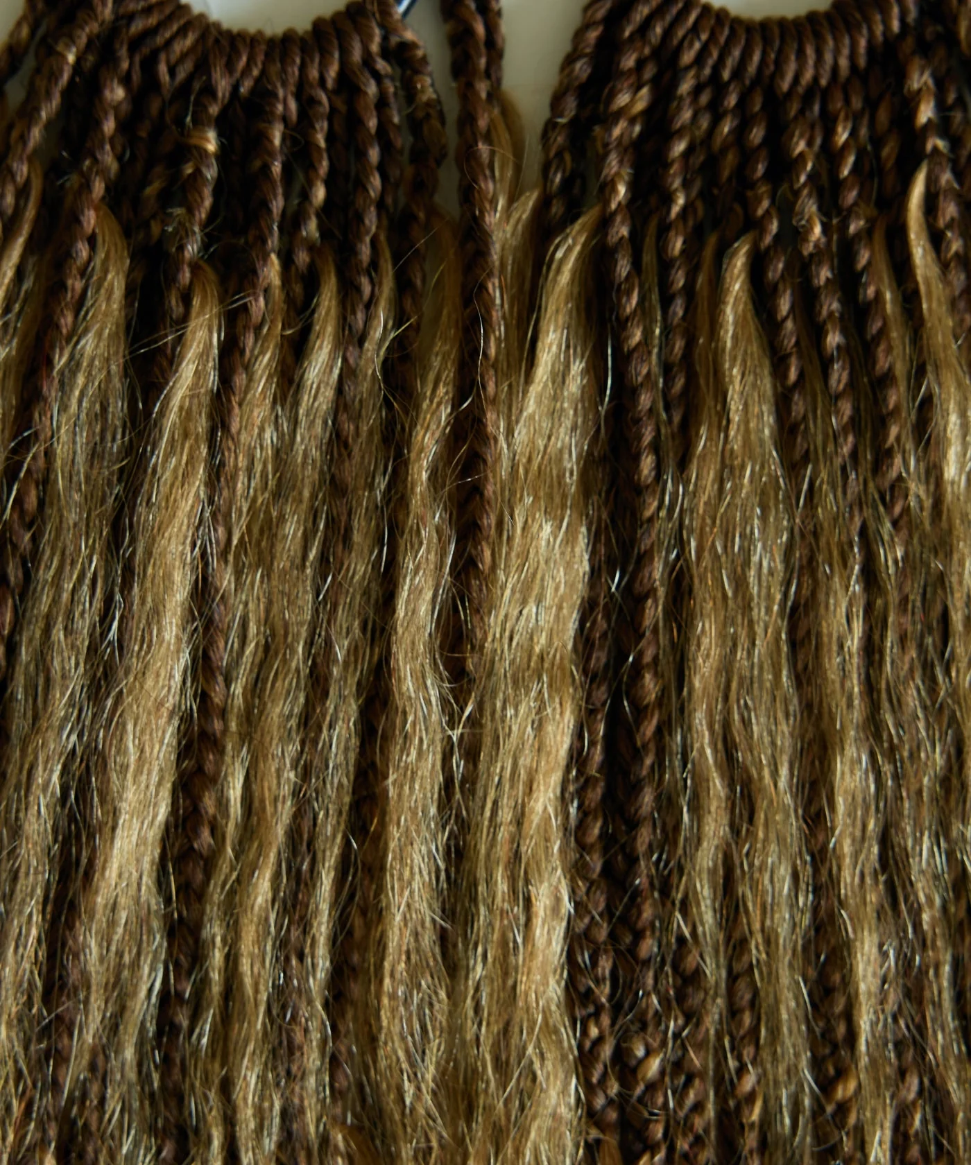 Colorful Crochet Boho Box Braids With Human Hair Super Curls 28