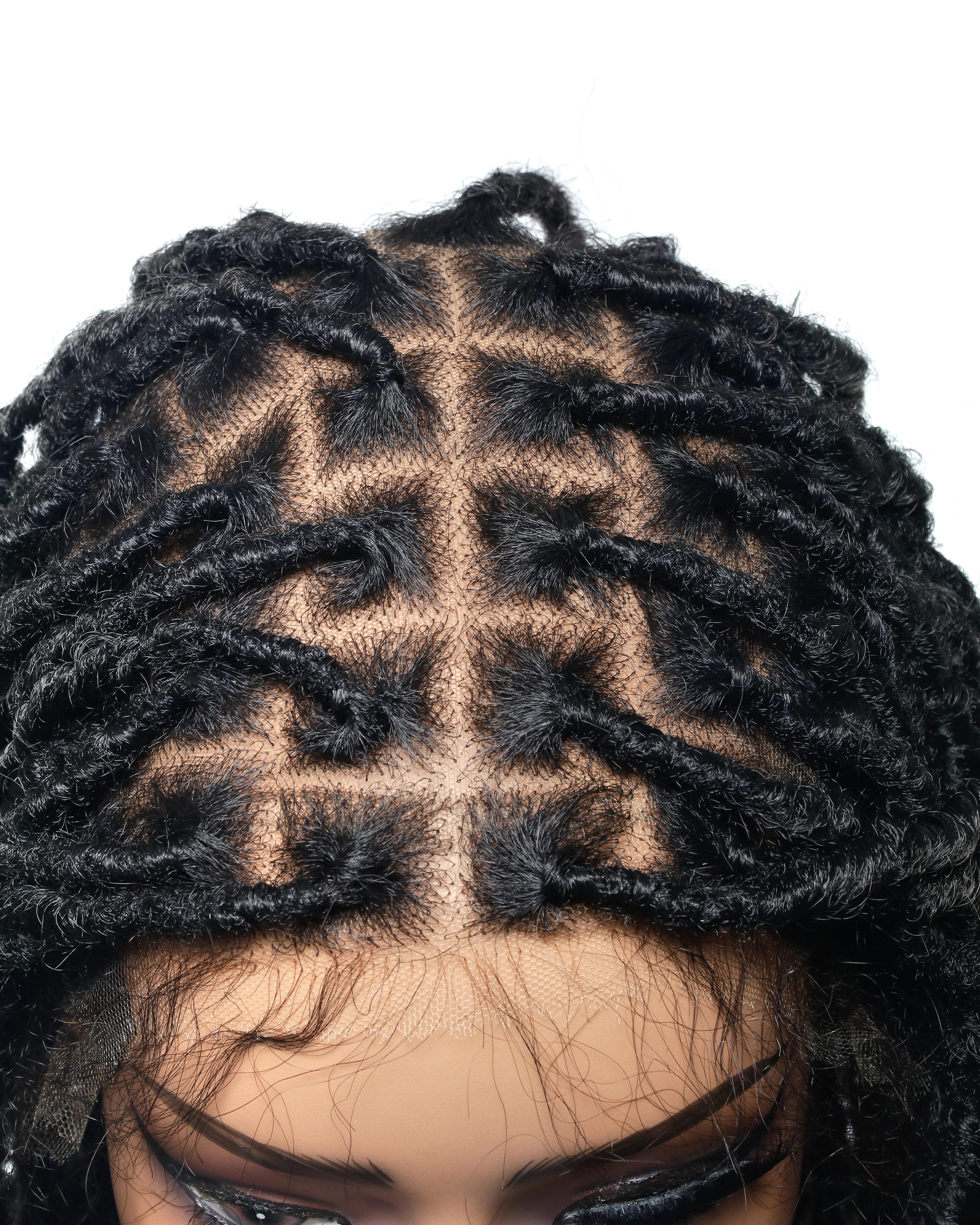 Salon-Level Knotless Locs HD Full Lace 24