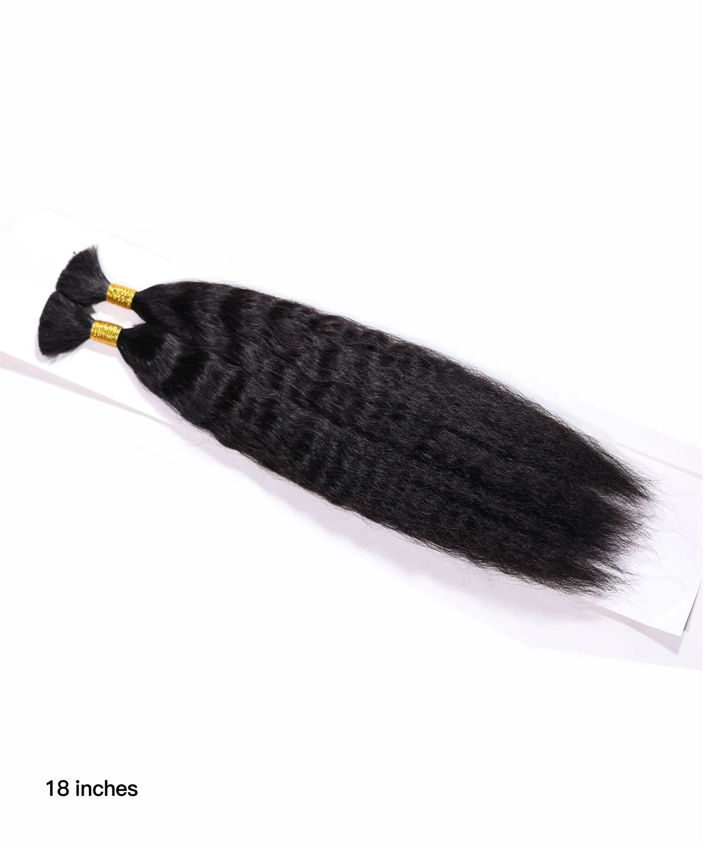 Natural Black 1B# Bulk Hair Extensions for Braiding (Scheduled to ship in 1-2 weeks) - Mose Wig