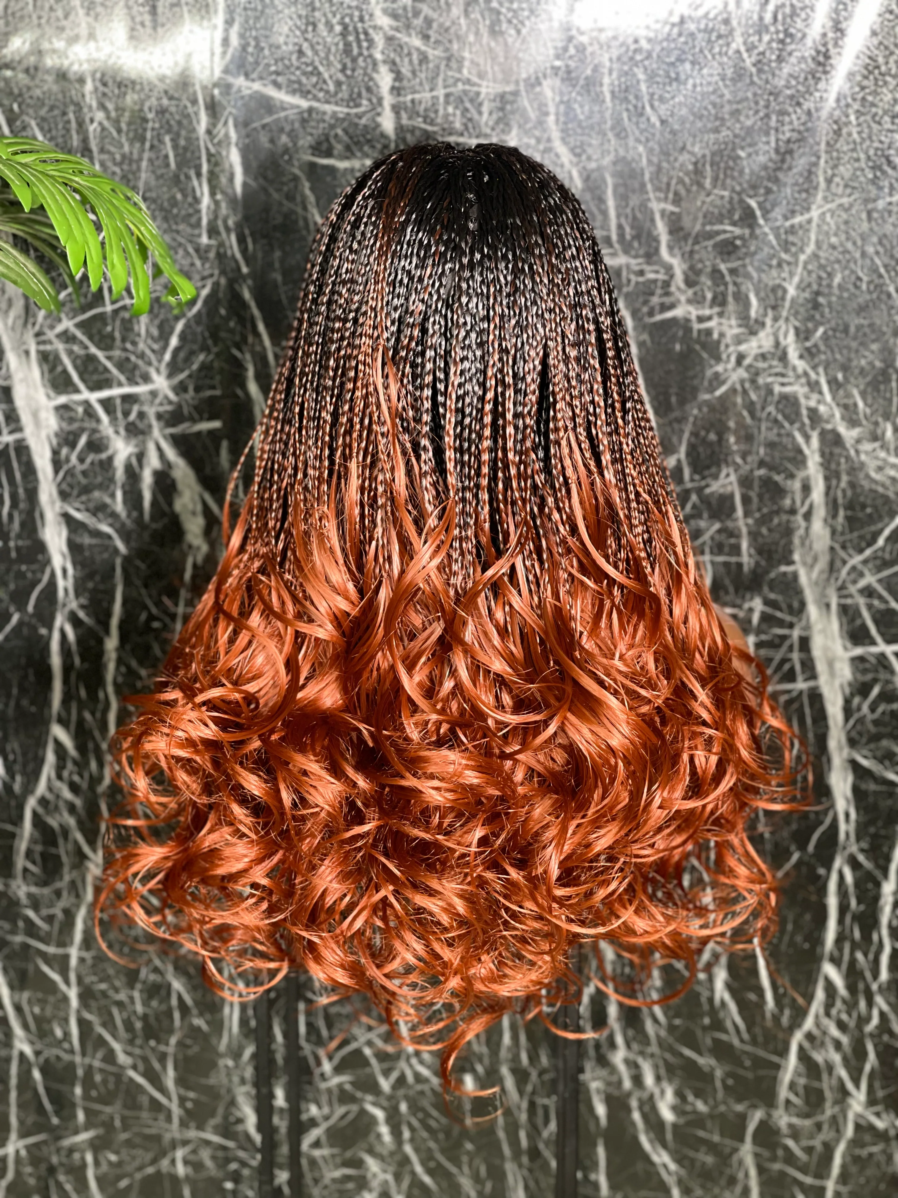 Sisi Wavy petite- Knotless Braids unit - Mose Wig