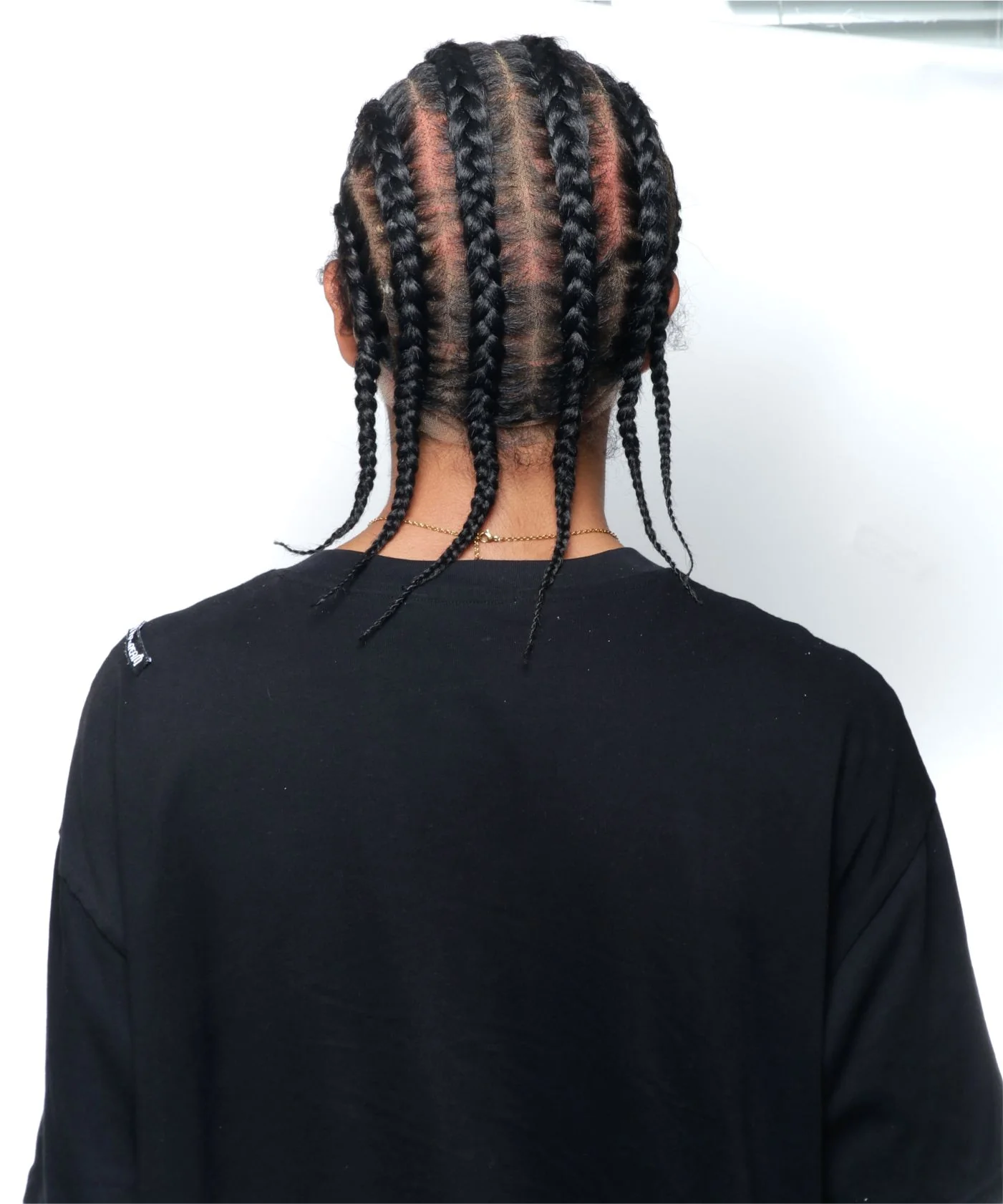 100% Hand-Tied Full Lace HD Wig Cap for Hair Braiding - Suitable for Alopecia Men & Women - Mose Wig
