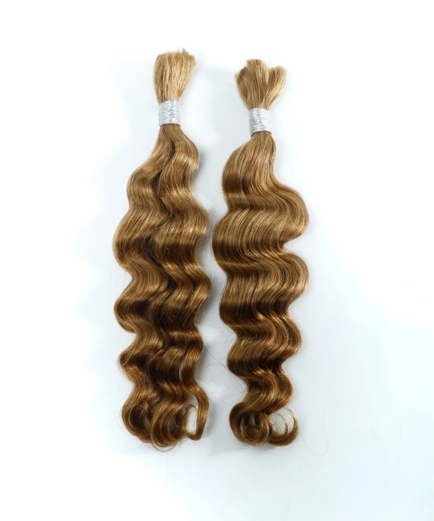 Bulk Hair Virgin Human Braiding Hair (1 Packing 2 Bundles/100g) - Mose Wig