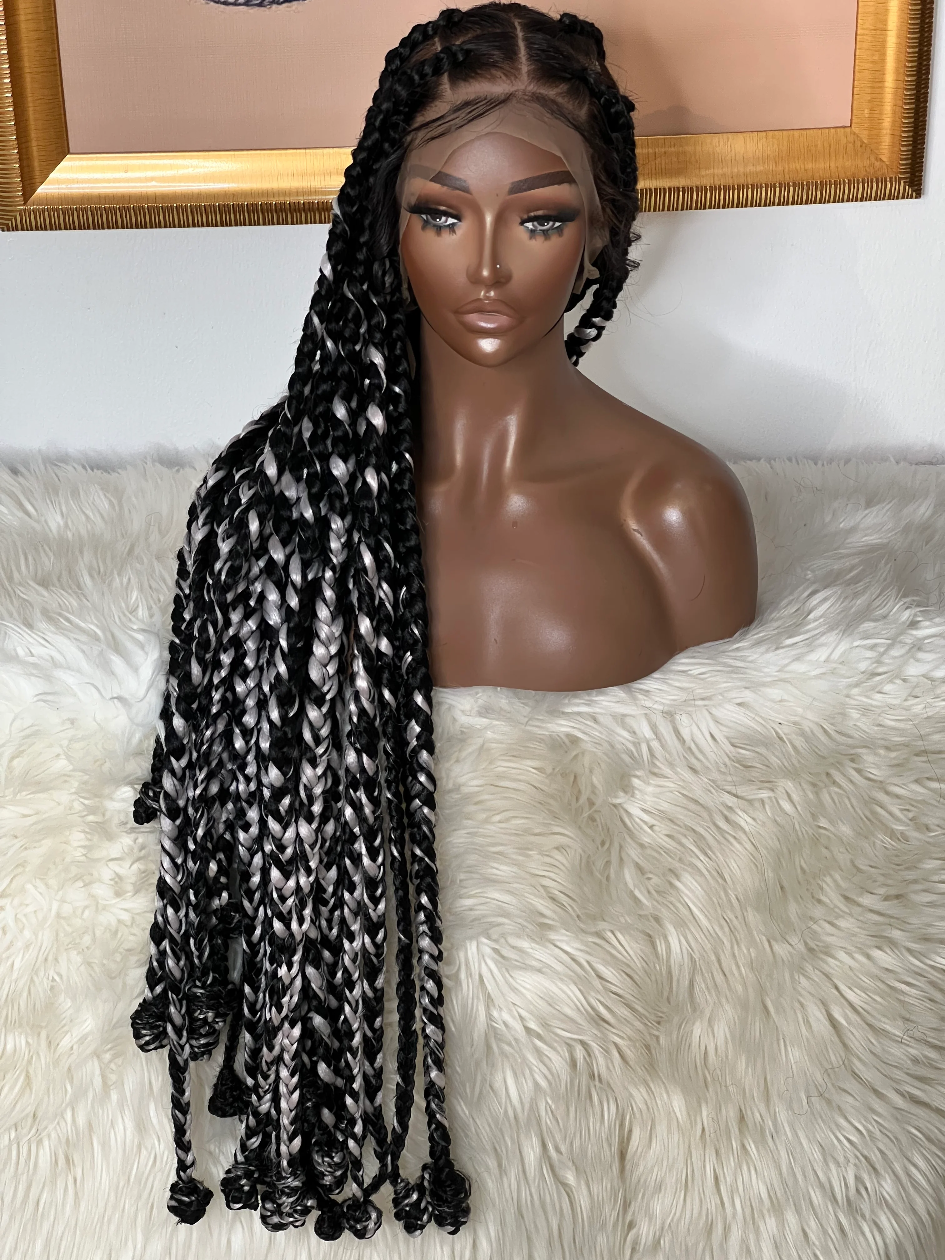 Alara Knotless Braided Wig - Mose Wig