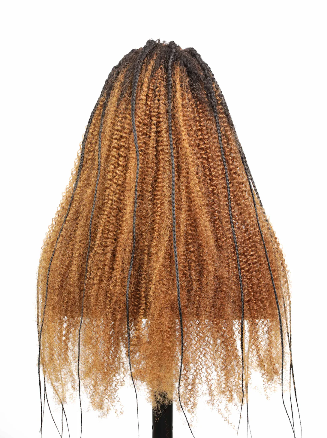 Extra Full Pre bleached Human Hair Lace Braided Cornrow Style Braided Wig  (Scheduled to ship in 1-2 weeks) - Mose Wig