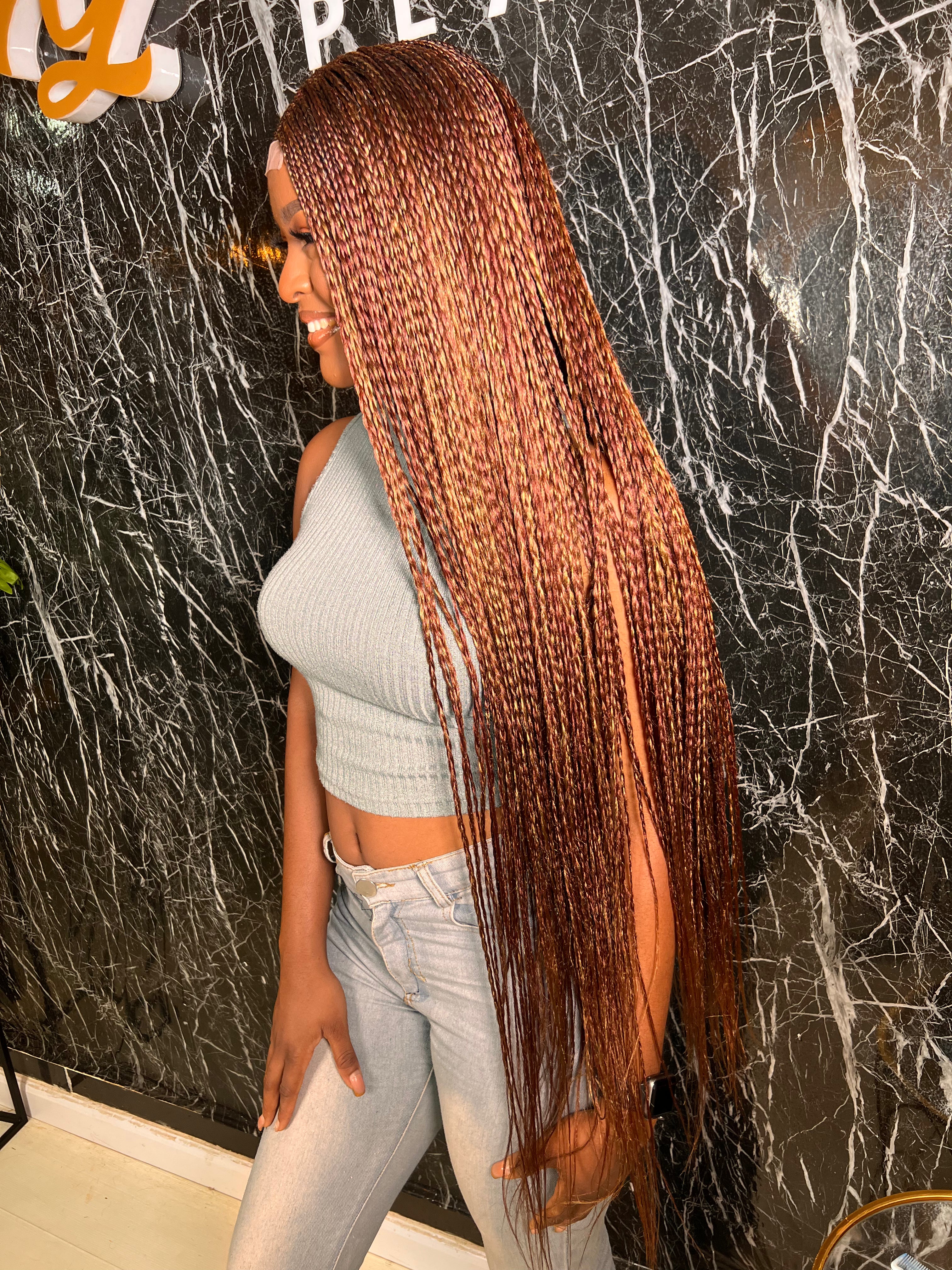 Fulani Loose Braids - Braided Wig - Mose Wig