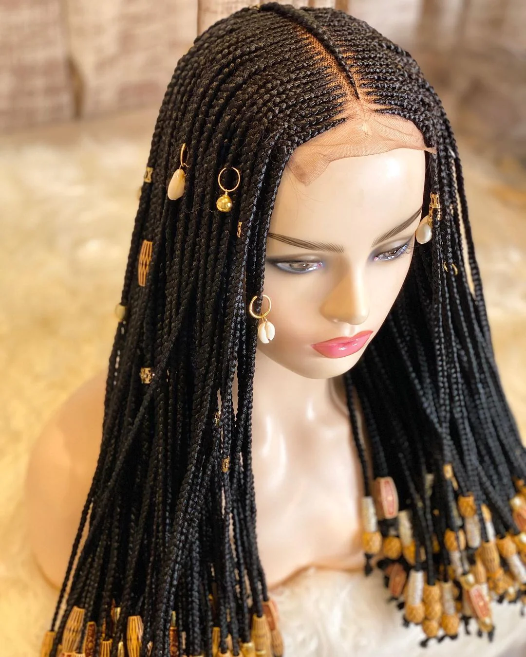 Tribal cornrow II - Braided Wig - Mose Wig