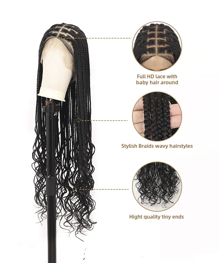 Knotless Box Braided Wig 36