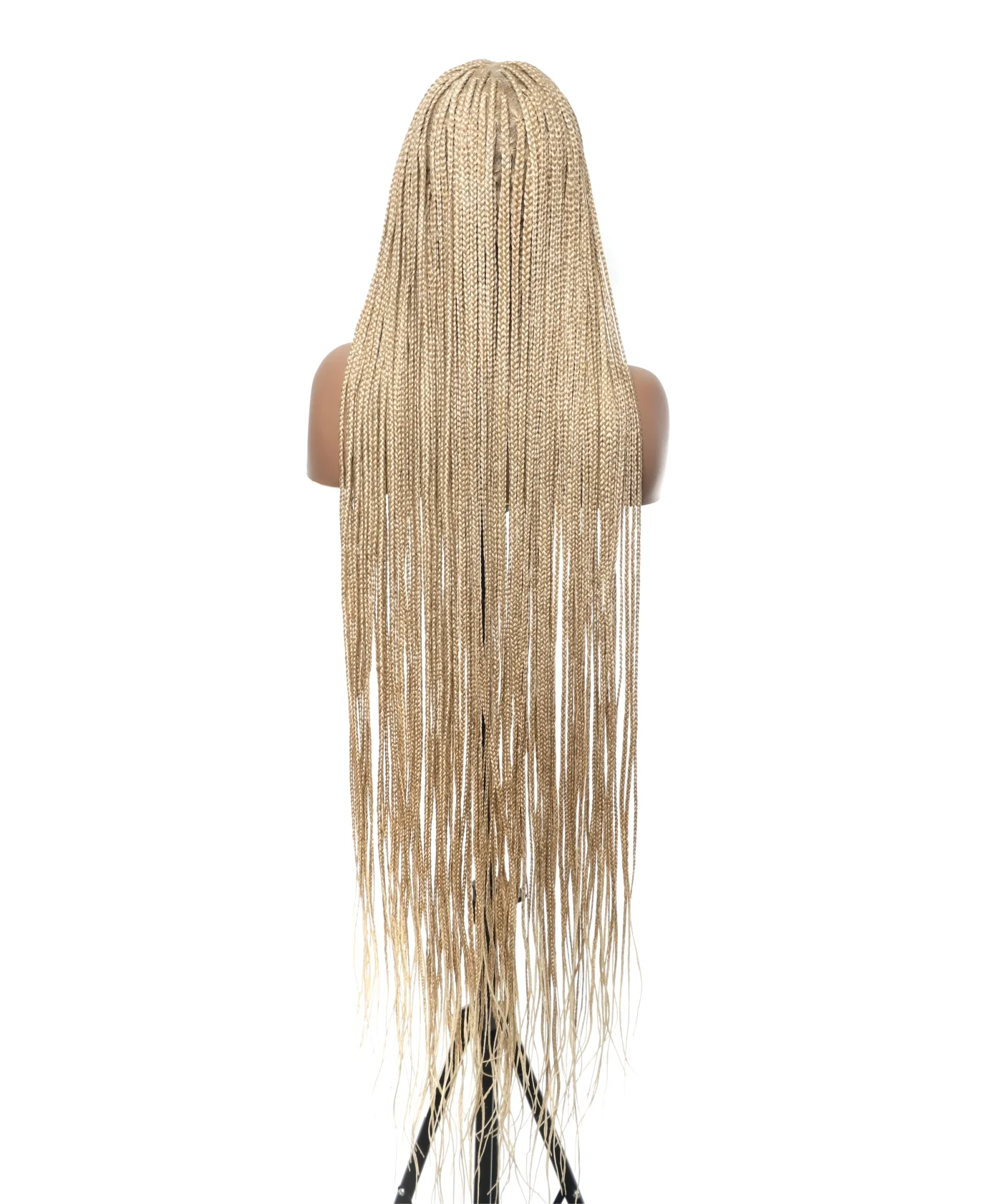 HD Lace Knotless Box Braided Wig Color #613 Blond - Mose Wig