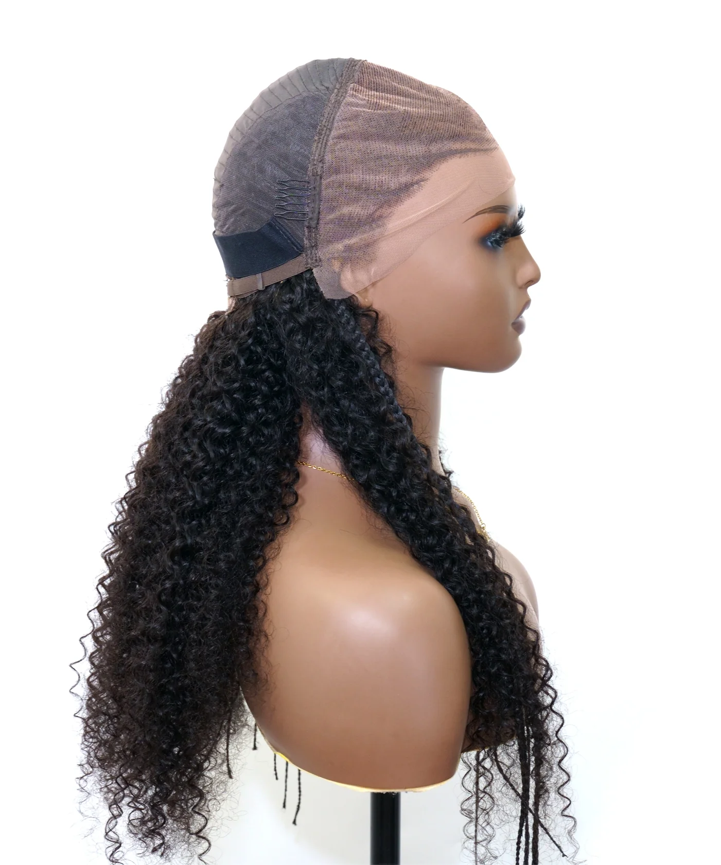 Extra Full Pre bleached Human Hair Lace Braided Cornrow Style Braided Wig  (Scheduled to ship in 1-2 weeks) - Mose Wig