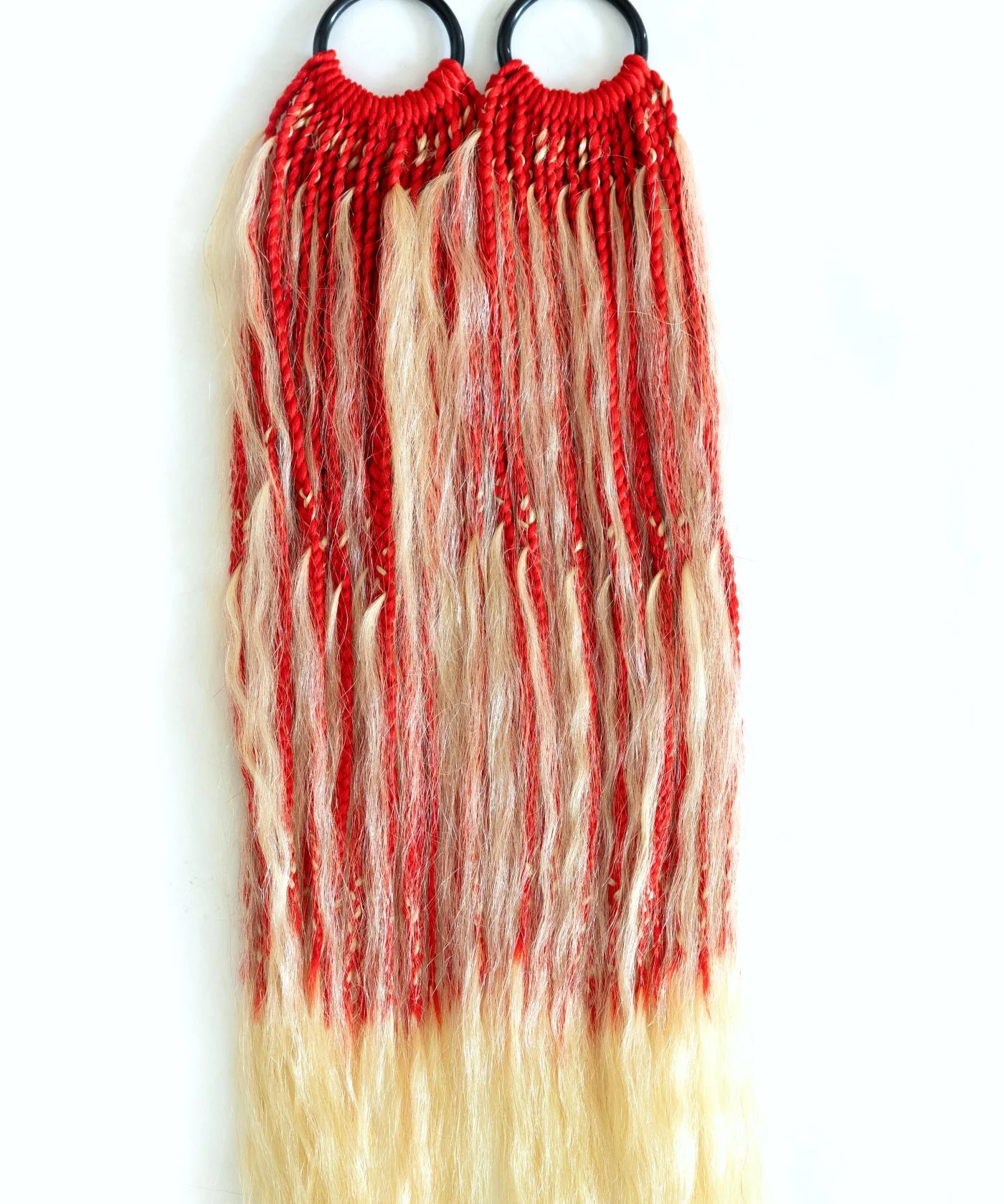 Colorful Crochet Boho Box Braids With Human Hair Super Curls 28