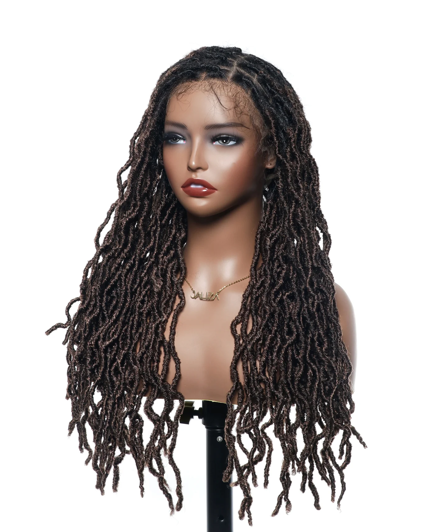 Salon-Level Knotless Locs HD Full Lace 24