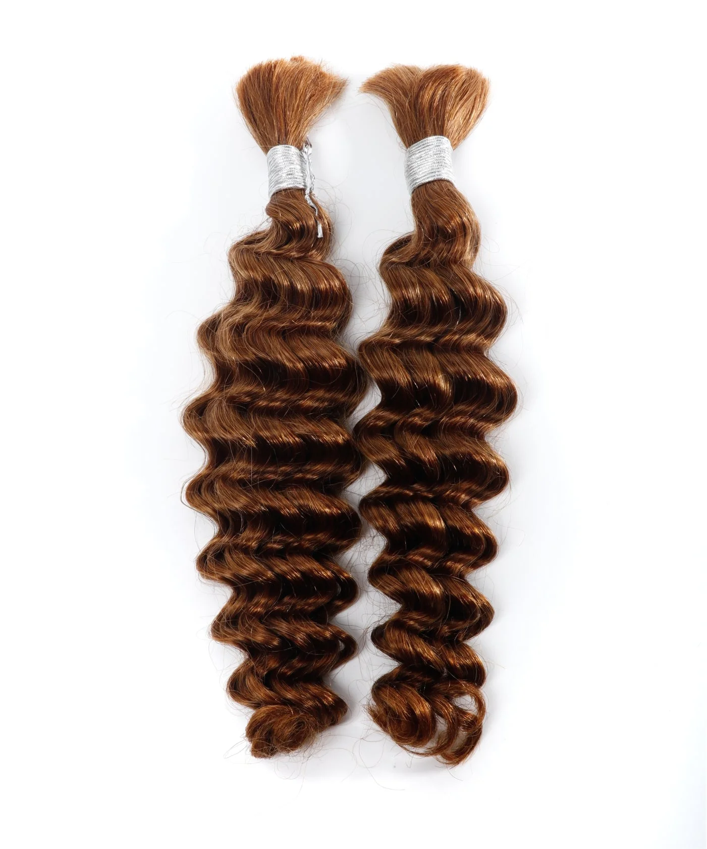 Bulk Hair Virgin Human Braiding Hair (1 Packing 2 Bundles/100g) - Mose Wig