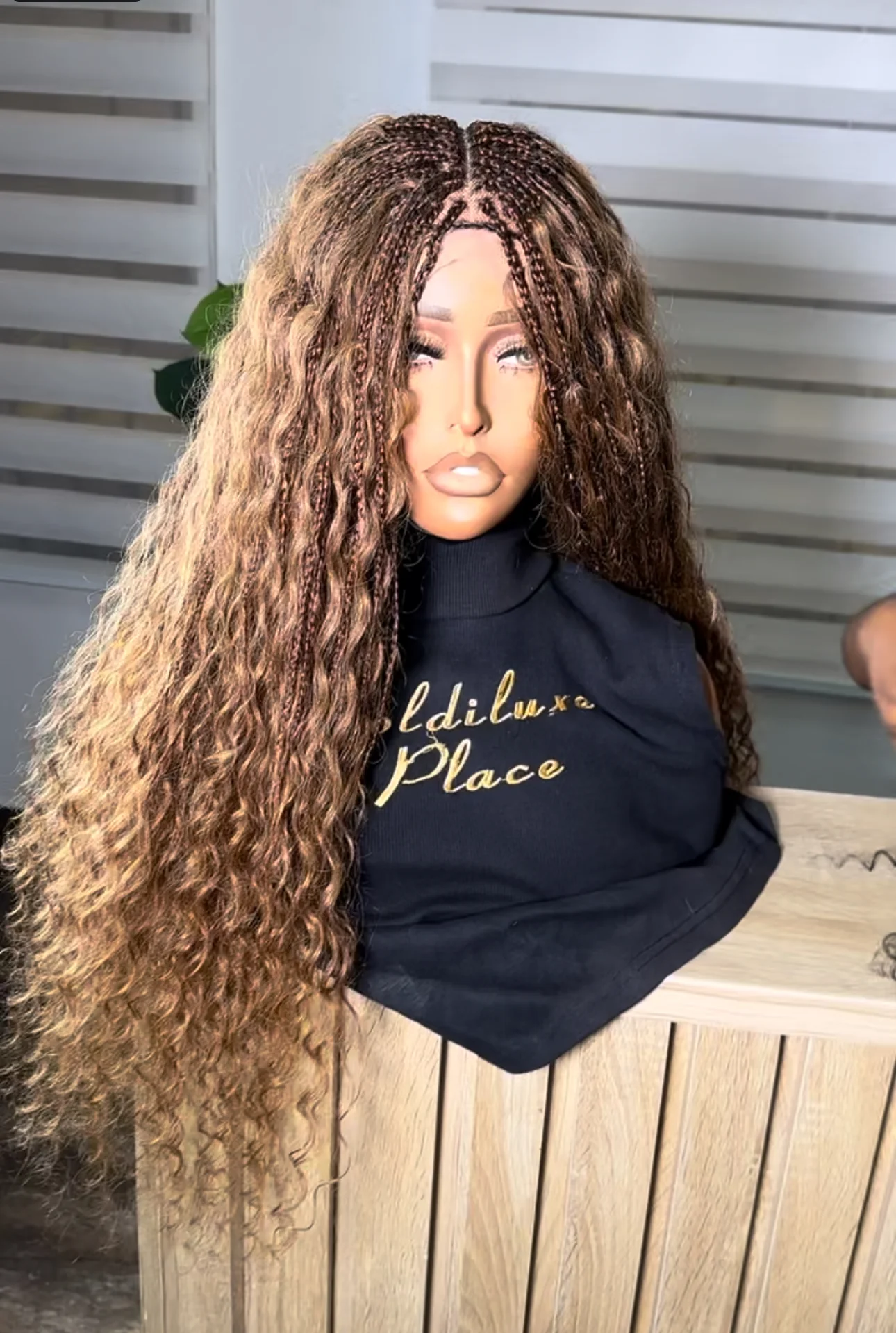 Boho Goddess (loose deep) unit - Knotless Braid Wig - Mose Wig